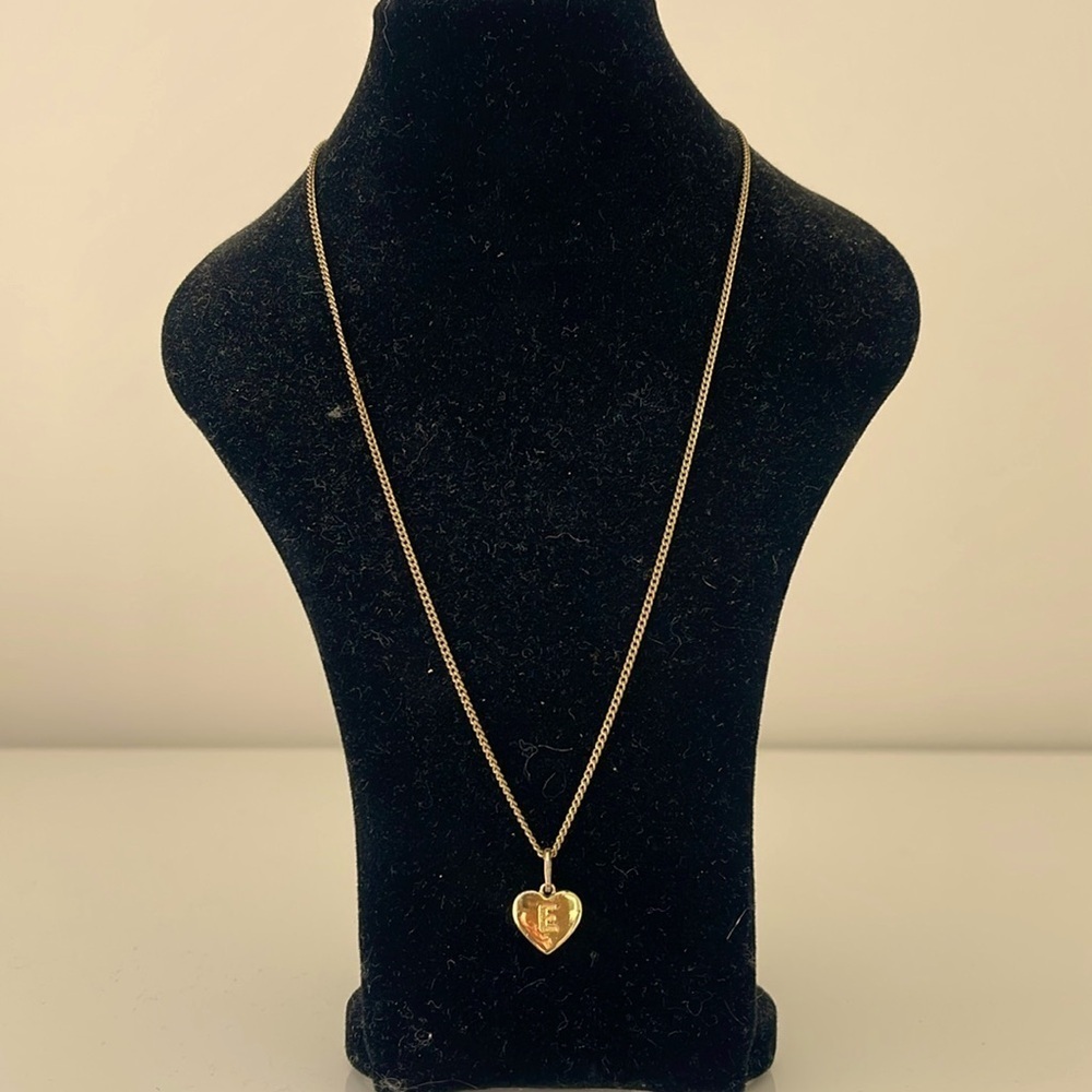 “e” necklace